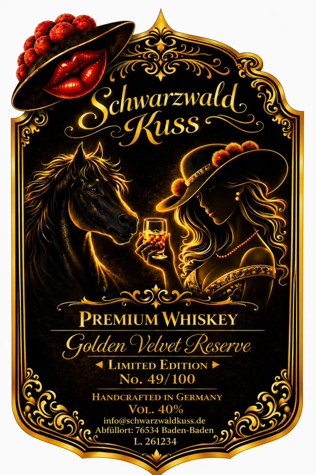 Premium Whiskey – Golden Velvet Reserve
